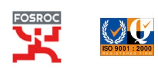 fosroc and ISO 9001 logos